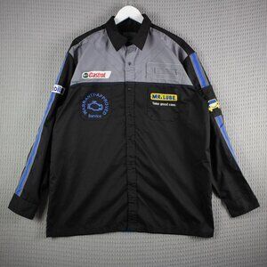 Castrol Mr Lube Workwear Car Services Longsleeve Mens XL